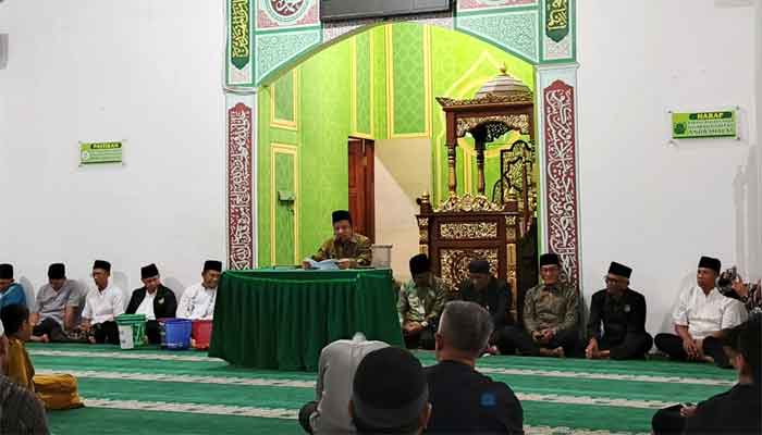 Tim Safari Ramadan III Bukittinggi Kunjungi Masjid Al Hanif Kodim 0304 Agam
