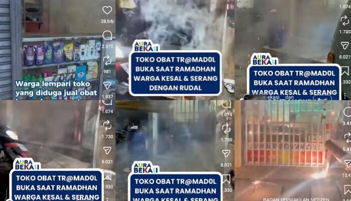 Diserbu Petasan, Toko Obat Ilegal Golongan “G” Viral di Medsos