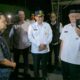Gubernur Sumbar, Mahyeldi meninjau Base Transceiver Station (BTS) Telkomsel yang baru beroperasi di kawasan Sitinjau Lauik, Kota Padang