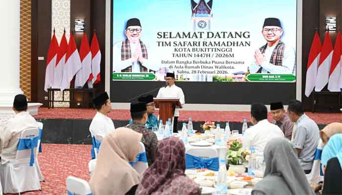 Wali Bukittinggi, Ramlan Nurmatias lepas 6 Tim Safari Ramadan 1447 H