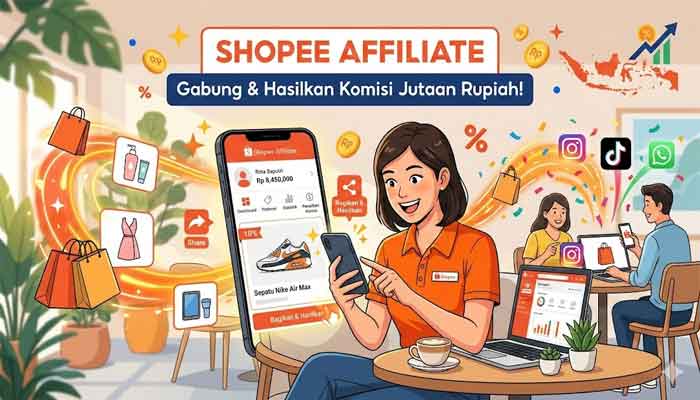 Siap-Siap Terima Komisi Dari Shopee!