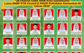 28 Siswa MAN Kota Sawahlunto Lulus SNBP Perguruan Tinggi Favorit