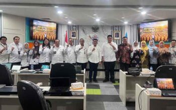 Bupati Bintan, Roby Kurniawan bersama jajaran di BKN untuk ekspose kesiapan manajamen talenta asn