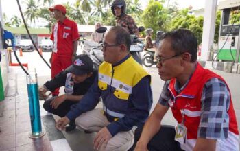 Pertamina Patra Niaga Regional Sumbagut Bersama BPH Migas Cek Penyaluran BBM Subsidi di Sumbar