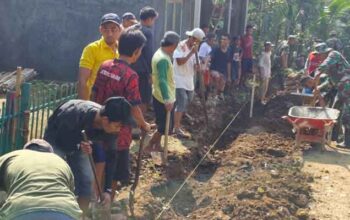 TMMD ke-128, Gotong Royong Membangun Desa dari Pelosok Krangean