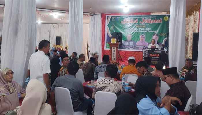 Halal Bihalal PKPS Meriah, Risnaldi Ibrahim Ajak Perantau Pessel Membangun Kampung Halaman