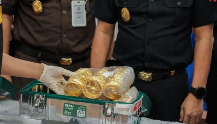 Bea Cukai Amankan 190 Kg Emas Ilegal, Potensi Kerugian Rp41 Miliar