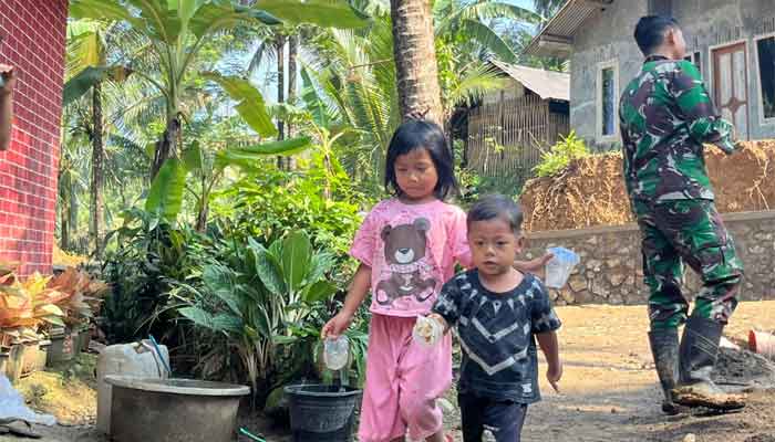 Senyum Intan di Tengah TMMD ke-128, Dari Sampah Jadi Berkah