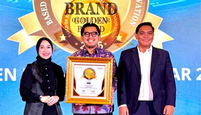 JNE Raih Penghargaan Golden Brand of The Year dan Digital Popular Brand Award 2026