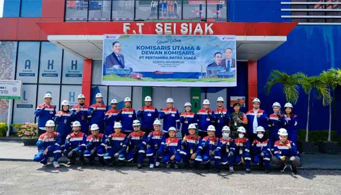 Komisaris Utama Pertamina Patra Niaga Tinjau FT Sei Siak