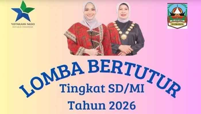 Pemkab Dharmasraya Gelar Lomba Bertutur 2026 Tingkat SD/MI