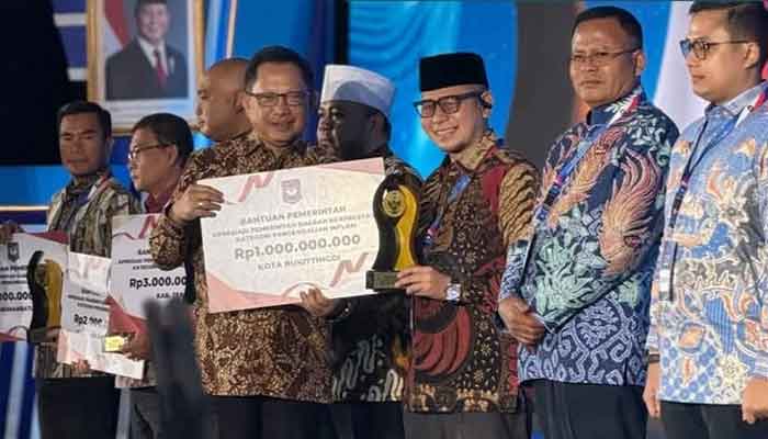 Pemko Bukittinggi Raih Terbaik Ketiga dalam Pengendalian Inflasi se Sumatera Tahun 2026