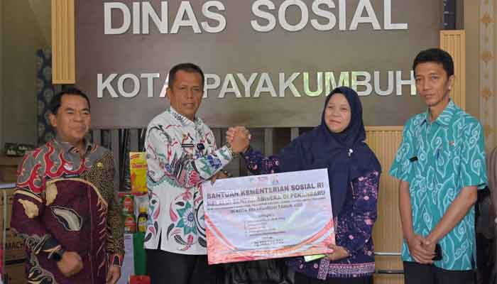 Pemko Payakumbuh Salurkan Bantuan ATENSI untuk 90 PPKS