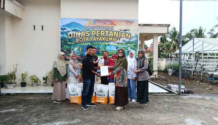 Pemko Payakumbuh Salurkan Benih Jagung untuk Kelompok Tani