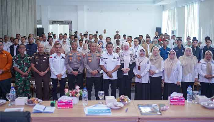 Rakor dan Sosialisasi Labelisasi Rumah Penerima Bansos Tahun 2026 di Kabupaten Solok