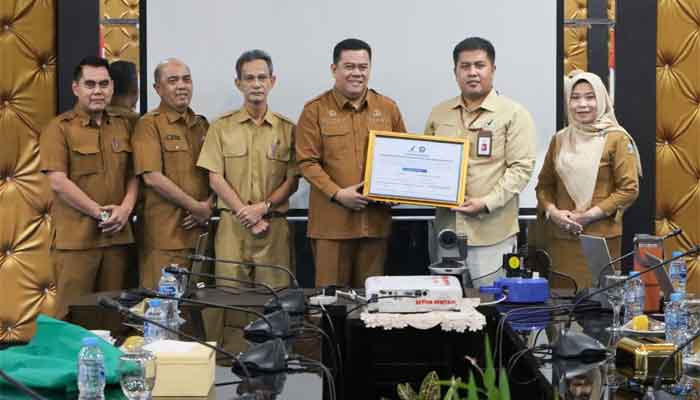 Sekda Bintan, Ronny Kartika saat pembukaan Advokasi Program Nasional Keamanan Pangan tahun 2026