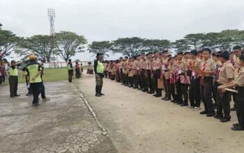 Ratusan Pramuka Penggalang se-Kabupaten Solok Ikuti Seleksi Calon Peserta Jambore Nasional XII 2026