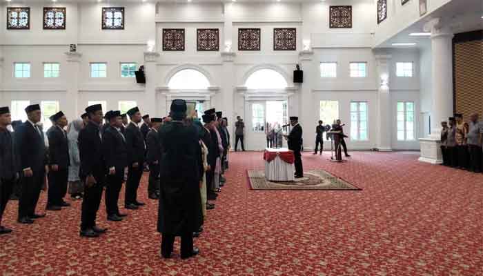 Walikota Bukittinggi Lantik 31 Pejabat Administrator dan 21 Pejabat Pengawas
