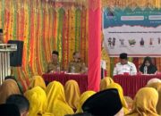 Wakil Bupati Solok H. Candra berikan sambutan saat sosialisasi ancaman Pekat di MTsN 7 Solok Tanjung Balik