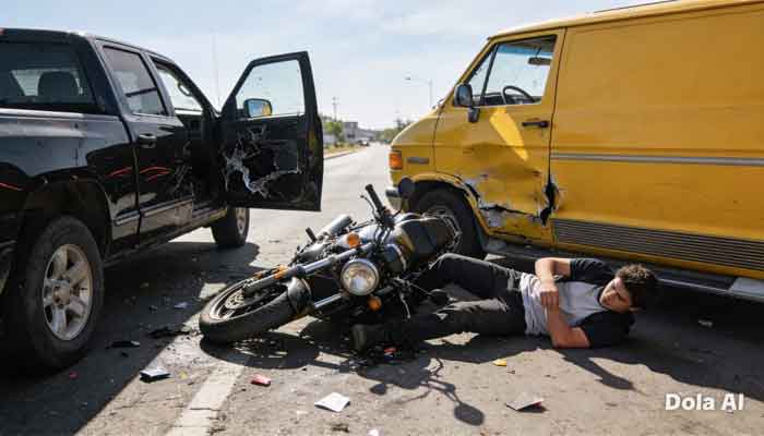 Kecelakaan Lalu Lintas, Mobil Box Hantam Motor dan Pick Up, Mahasiswi STAI Ceruk Ijuk Terluka