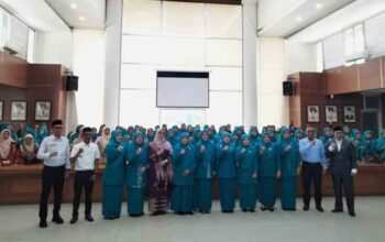 Pelantikan Ketua TP PKK Kecamatan Mandiangin Koto Selayan dan Kecamatan Guguak Panjang, Kota Bukittinggi