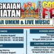 Rangkaian acara Car Free Day Dharmasraya