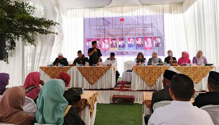 9 Anggota DPRD Kota Bukittinggi Dapil Guguak Panjang Laksanakan Reses Kelompok