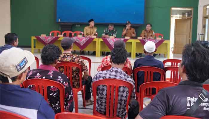 Sosialisasi TMMD Reguler ke-128 Korim 0702 Purbalingga di Desa Krangean