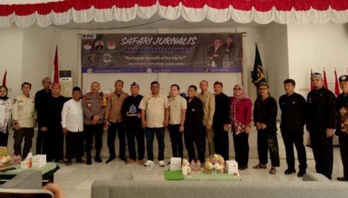 PWI Kabupaten Bogor Gelar Safari Jurnalis di Cibinong, Soroti Tantangan Pers di Era Digital
