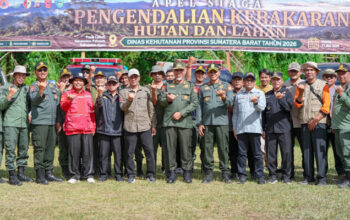 Sumbar Siaga Hadapi Karhutla 2026, Pencegahan Jadi Fokus Utama 3 Apel Siaga Pengendalian Kebakaran Hutan dan Lahan (Karhutla) Tingkat Provinsi Sumatera Barat (Sumbar) Tahun 2026 yang digelar di Nagari Pasia Laweh, Kecamatan Palupuh, Kabupaten Agam