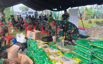 Bazar Pangan Murah Penutupan TMMD ke-128 Diserbu Warga, Beras hingga Minyak di Bawah Harga Pasaran