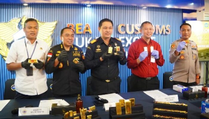 Bea Cukai Soetta Hantam Jaringan Penyelundup Emas, Rp45,7 Miliar