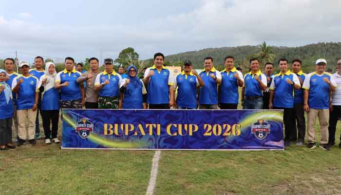 Bupati Bintan buka Turnamen Sepak Bola Bupati Cup III Tahun 2026