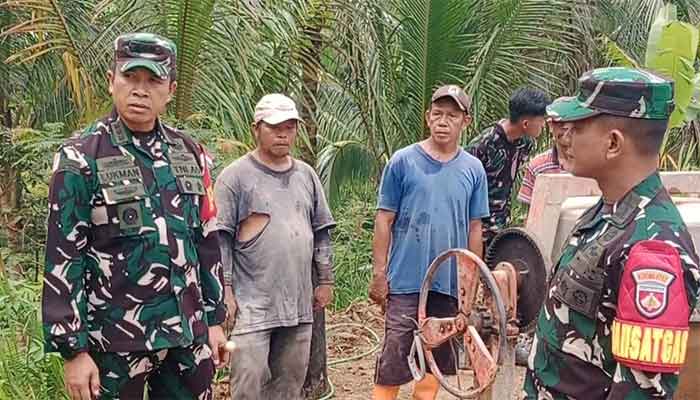 Danrem 071/Wijayakusuma, Kolonel Inf Lukman Hakim tinjau TMMD Ke-128 Purbalingga di Desa Krangean