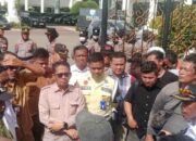 Wakil Ketua DPRD Sumbar Terima Aspirasi Massa Aksi KSPSI, Janji Tindaklanjuti Tuntutan Buruh