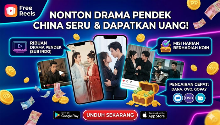 Bosan Scrol-Scrol Nggak Jelas? Saatnya Ubah Hiburan Jadi Cuan Tercepat di Free Reels! 1 dapatkan cuan kamu melalui aplikasi Free Reels