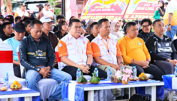 Sekretaris Daerah Kabupaten Bintan, Ronny Kartika menghadiri kegiatan Trekking Gunung Bintan dalam rangka Hari Ulang Tahun ORARI Lokal Bintan ke-4 Tahun 2026 yang digelar di kawasan Danau Enau Gunung Bintan