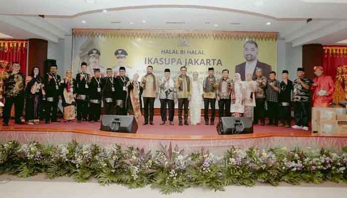 Bupati Solok Selatan, Khairunas hadiri Halal Bihalal IKASUPA di Jakarta