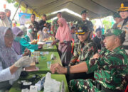 Irdam IV Diponegoro dan Bupati Purbalingga Ikut Cek Kesehatan Gratis Bersama Warga di Penutupan TMMD ke-128 11 Irdam IV Diponegoro, Brigjen TNI Denny Marantika bersama Bupati Purbalingga, Fahmi Muhammad Hanif Ikut Cek Kesehatan Gratis Bersama Warga di Penutupan TMMD ke-128