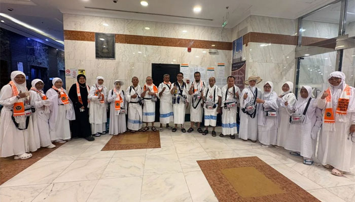 Jemaah Haji Solok Selatan di Mekkah