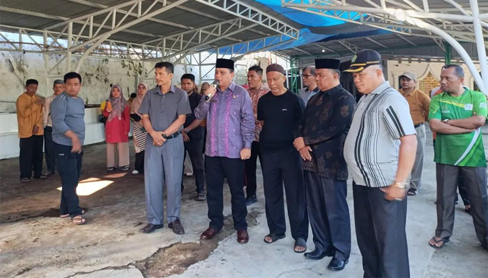 Idul Adha 1447 H, Kemenag Sawahlunto Sembelih 16 Hewan Kurban 1 Kemenag Kota Sawahlunto melaksanakan penyembelihan hewan Kurban