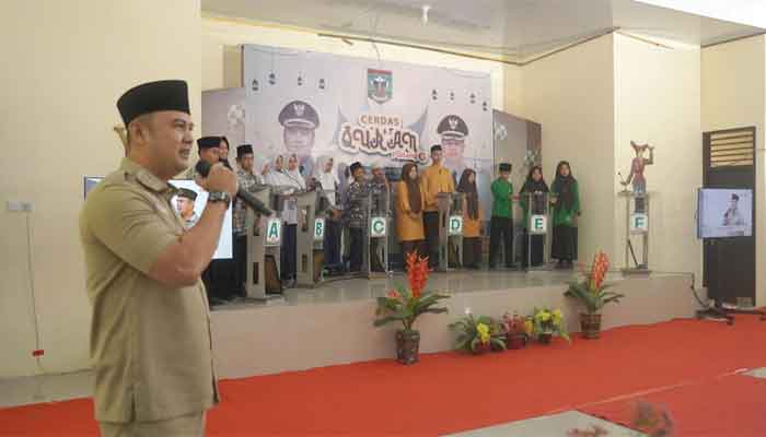 Bupati Benny Dwifa Buka Lomba Cerdas Qur’an tingkat SD dan SMP se-Kabupaten Sijunjung