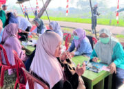 Warga Serbu Pemeriksaan Kesehatan Gratis di Penutupan TMMD Reguler ke-128 Kodim Purbalingga