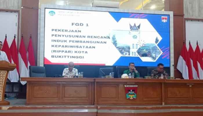 Pemko Bukittinggi Gelar FGD Penyusunan RIPPARDA 2026-2045