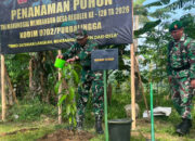 Penanaman Bibit Pohon Jadi Simbol Kepedulian Lingkungan di Penutupan TMMD ke-128 di Desa Krangean 10 Penanaman Bibit Pohon di Penutupan TMMD ke-128 di Desa Krangean