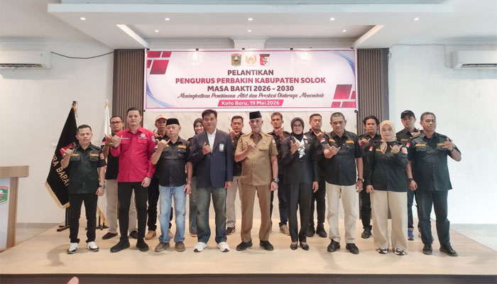 Pelantikan Pengurus Perbakin Kabupaten Solok Masa Bakti 2026-2030
