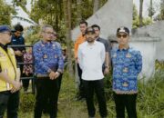 Bupati Solok Selatan, H. Khairunas, Anggota Komisi V DPR RI, Zigo Rolanda, Anggota DPRD Solok Selatan, dan perwakilan Direktorat Jenderal Prasarana Strategis Kementerian PUPR meninjau lokasi Program Sekolah Rakyat di Solok Selatan