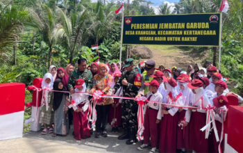 Jembatan Garuda TMMD ke-128 Diresmikan, Warga Krangean Kini Nikmati Akses Lebih Mudah