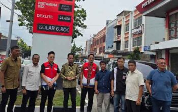 Pertamina Patra Niaga Regional Sumbagut bersama Pemprov Riau Tinjau SPBU di Kota Pekanbaru