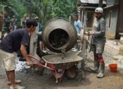 Putaran Molen dan Semangat Baru di Awal Pekan TMMD ke-128 di Desa Krangean